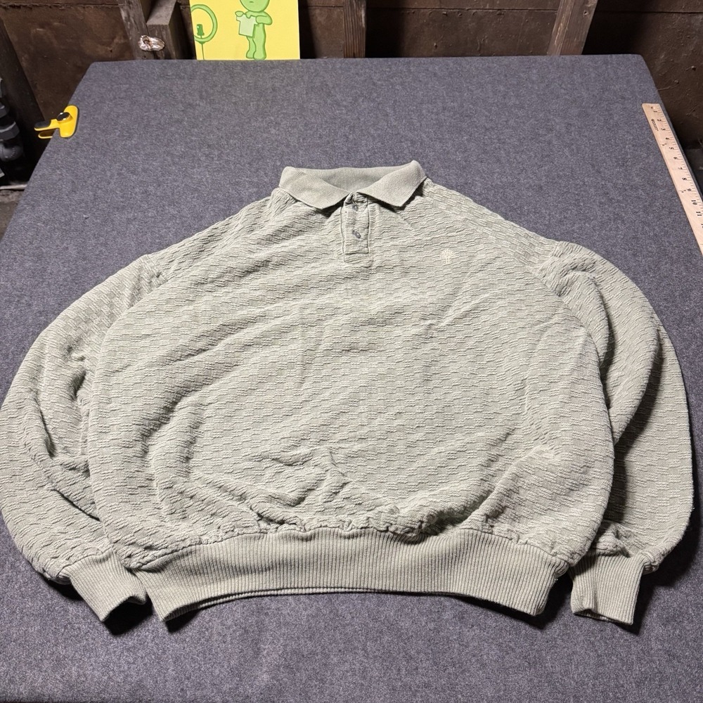 VTG 90s Wek The World Textured Knit Sweater Mens Size 2 26x26 Indie Retro Preppy